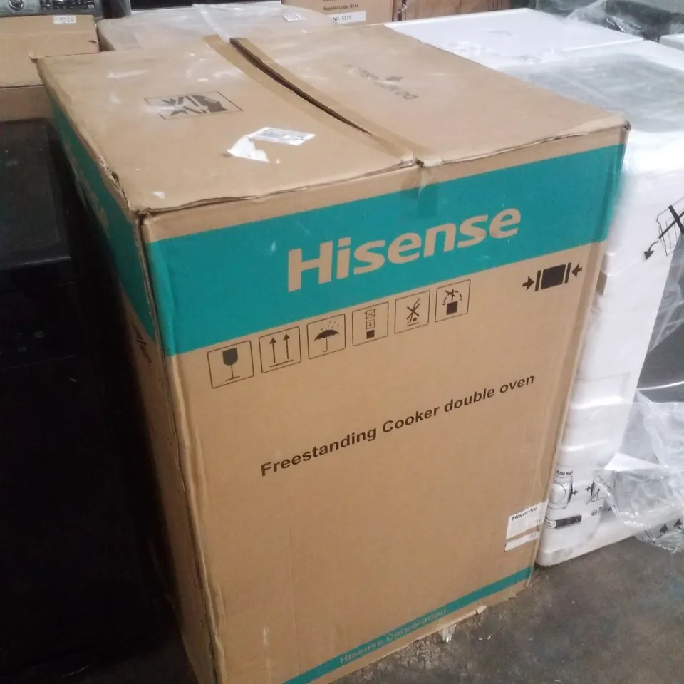 BOXED HISENSE BLACK ELECTRIC COOKER HDE3211BBUK