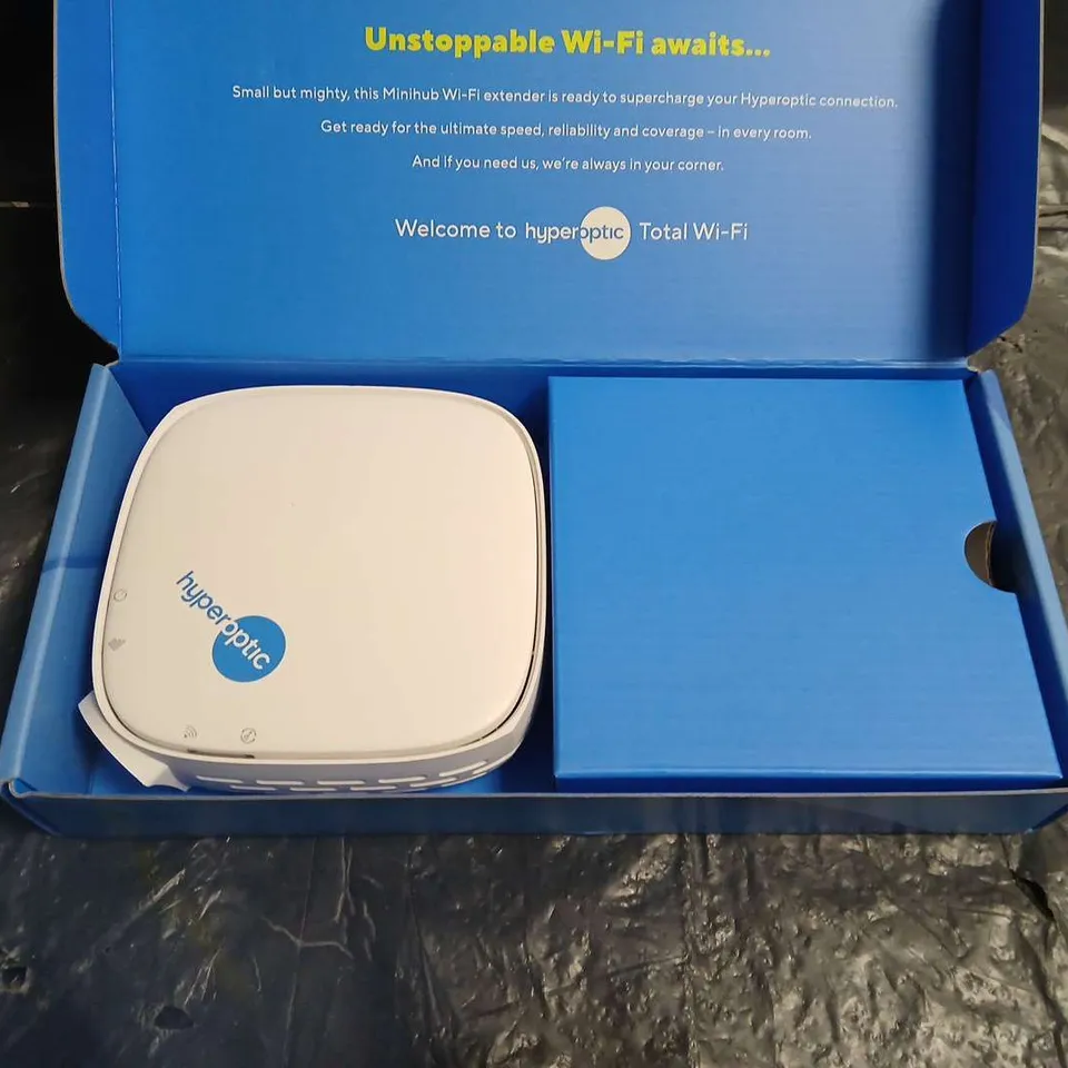 HYPEROPTIC MINHUB WI-FI EXTENDER – BOXED