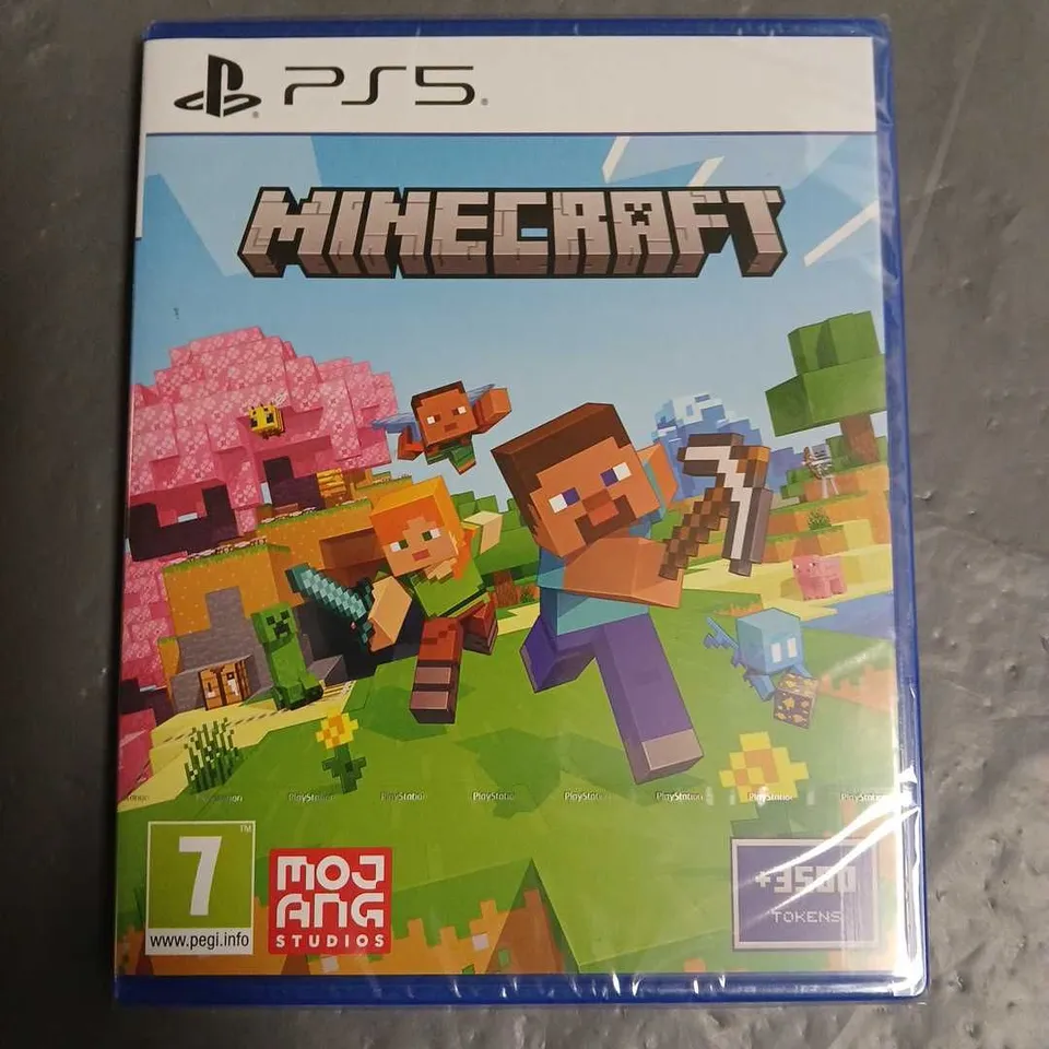 SEALED MINECRAFT FOR PS5