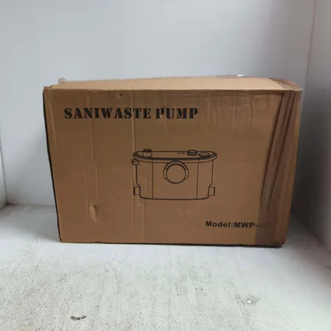 BOXED SANIWASTE 400W MACERATOR WASTE PUMP