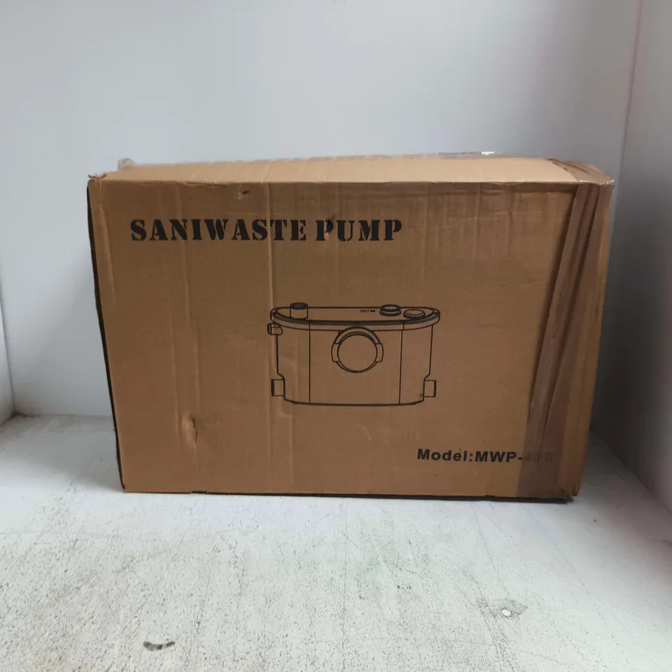 BOXED SANIWASTE 400W MACERATOR WASTE PUMP