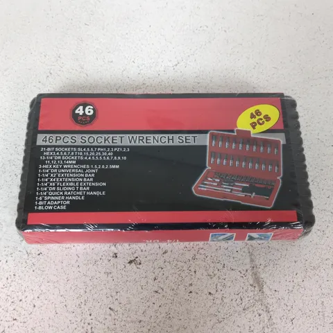 SEALED 46-PIECE SOCKET WRENCH SET