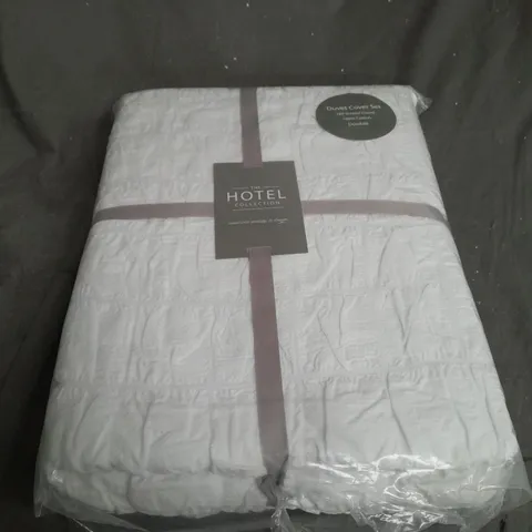 IDEAL HOME 180TC SEERSUCKER DUVET COVER