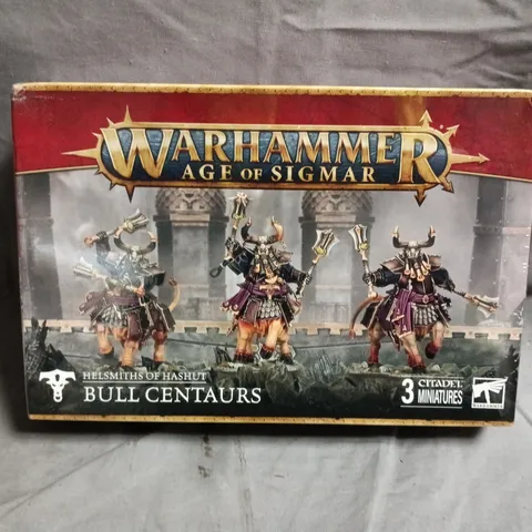 SEALED WARHAMMER AGE OF SIGMAR HELLSMITH OF HASHUT BULL CENTAURS