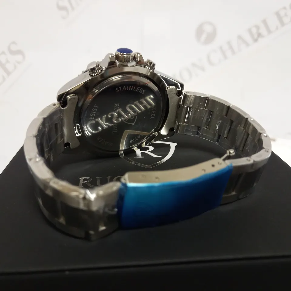 RUCKSTUHL CHRONOGRAPH STYLE BRACELET STRAP WATCH RRP £560