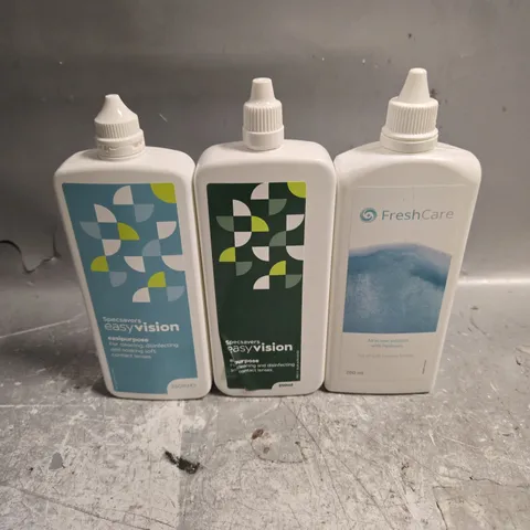 APPROXIMATELY 25 ASSORTED CONTACT LENS SOLUTION PRODUCTS - COLLECTION ONLY