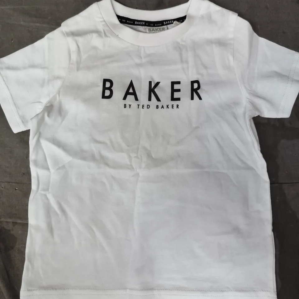 TED BAKER INFANT T-SHIRT IN WHITE SIZE 2-3 YEARS
