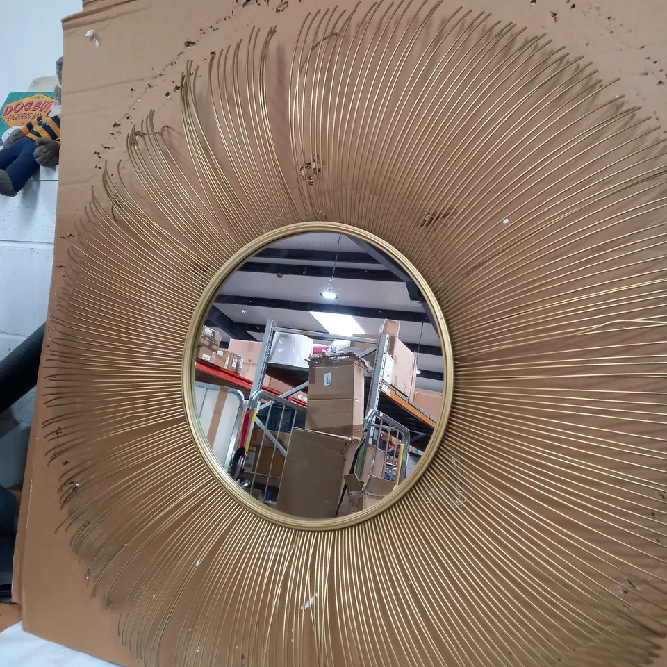 BOXED UNBRANDED STRING WIRE MIRROR - COLLECTION ONLY