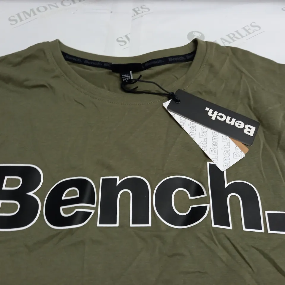 BENCH T-SHIRT IN KHAKI - L