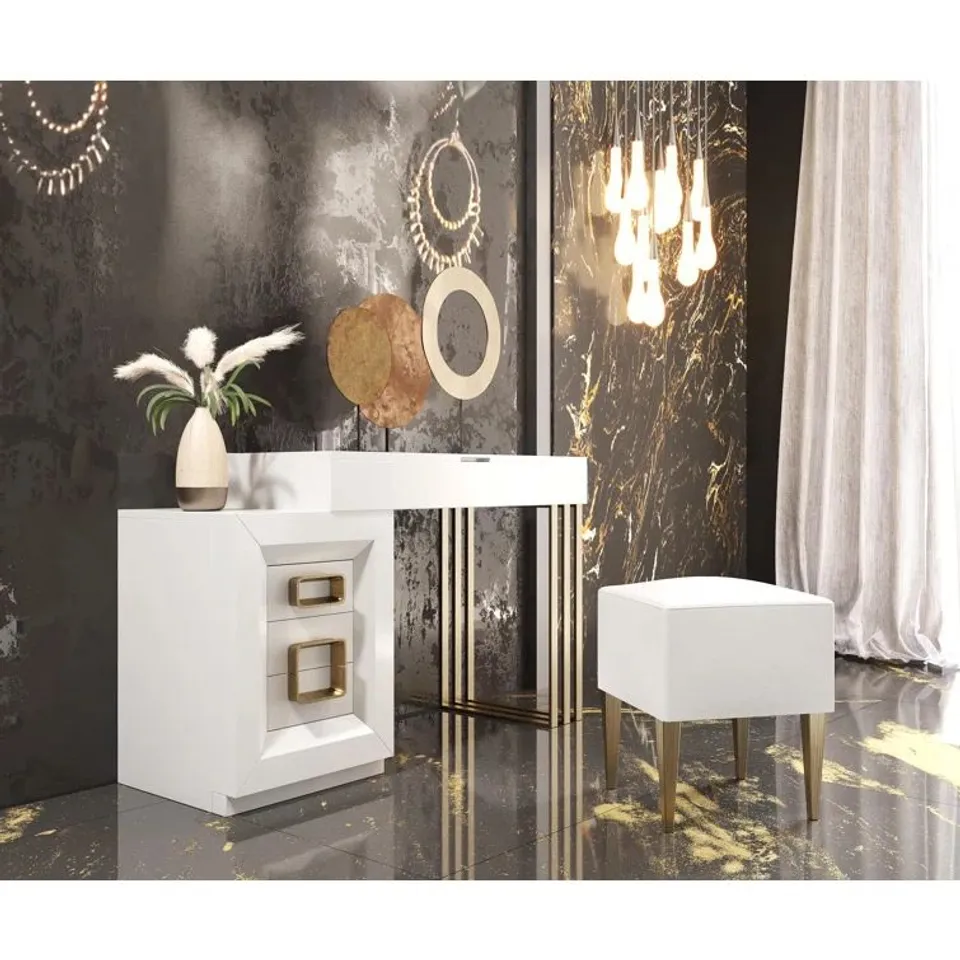 BOXED ANTONEA DRESSING TABLE WITH MIRROR (1 BOX)