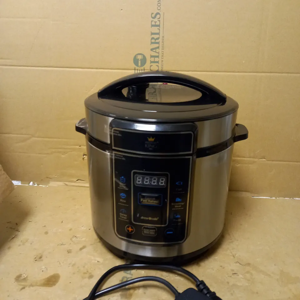 PRESSURE KING PRO 8 IN 1 DIGITAL PRESSURE COOKER 3L 