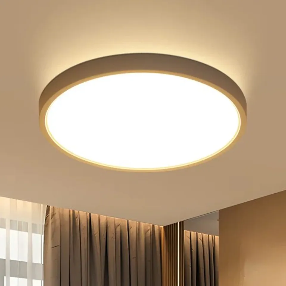 BOXED SLIM 40CM ROUND LED CEILING LIGHT (1 BOX)