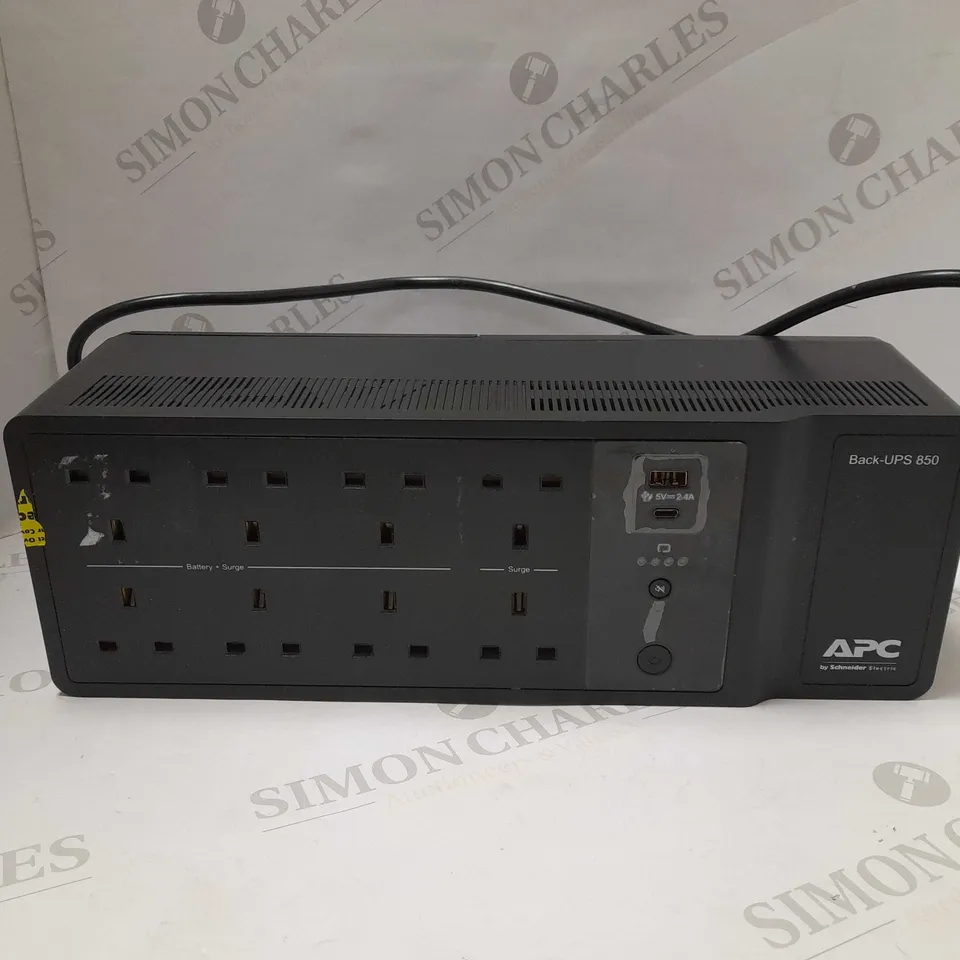 APC BY SCHNEIDER BATTERY BACK-UPS 850