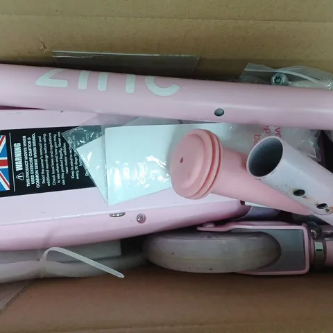 ZINC SPIRIT KIDS ELECTRIC SCOOTER - PINK