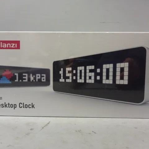 BOXED ULANZI TC001 DESKTOP CLOCK