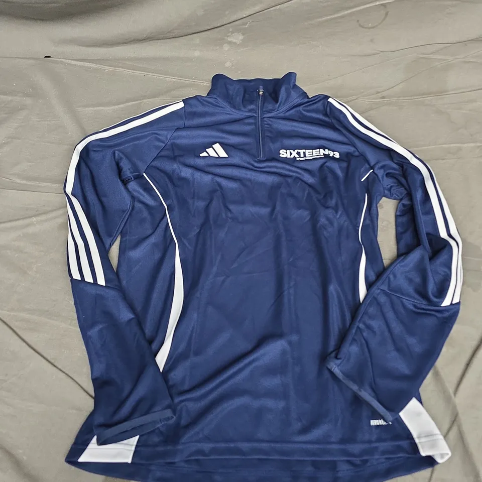 ADIDAS TIRO 24 TRAINING TRACKSUIT – NAVY WITH WHITE STRIPES, MEN'S SIZE L