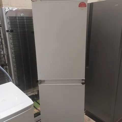 BAUMATIC BRCIF3050E 54CM WIDE FROST FREE INTEGRATED UPRIGHT FRIDGE FREEZER - WHITE