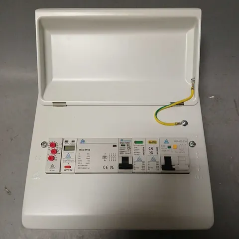 BOXED WCED CIRCUIT PROTECTION METAL CONSUMER UNIT 