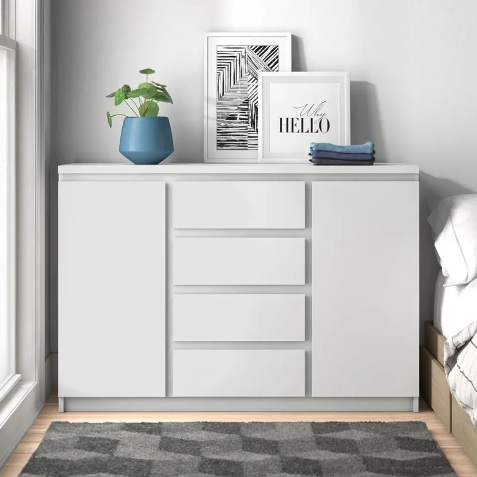 BOXED CANIZALES 4 DRAWER 165.4CM - 3 BOXES