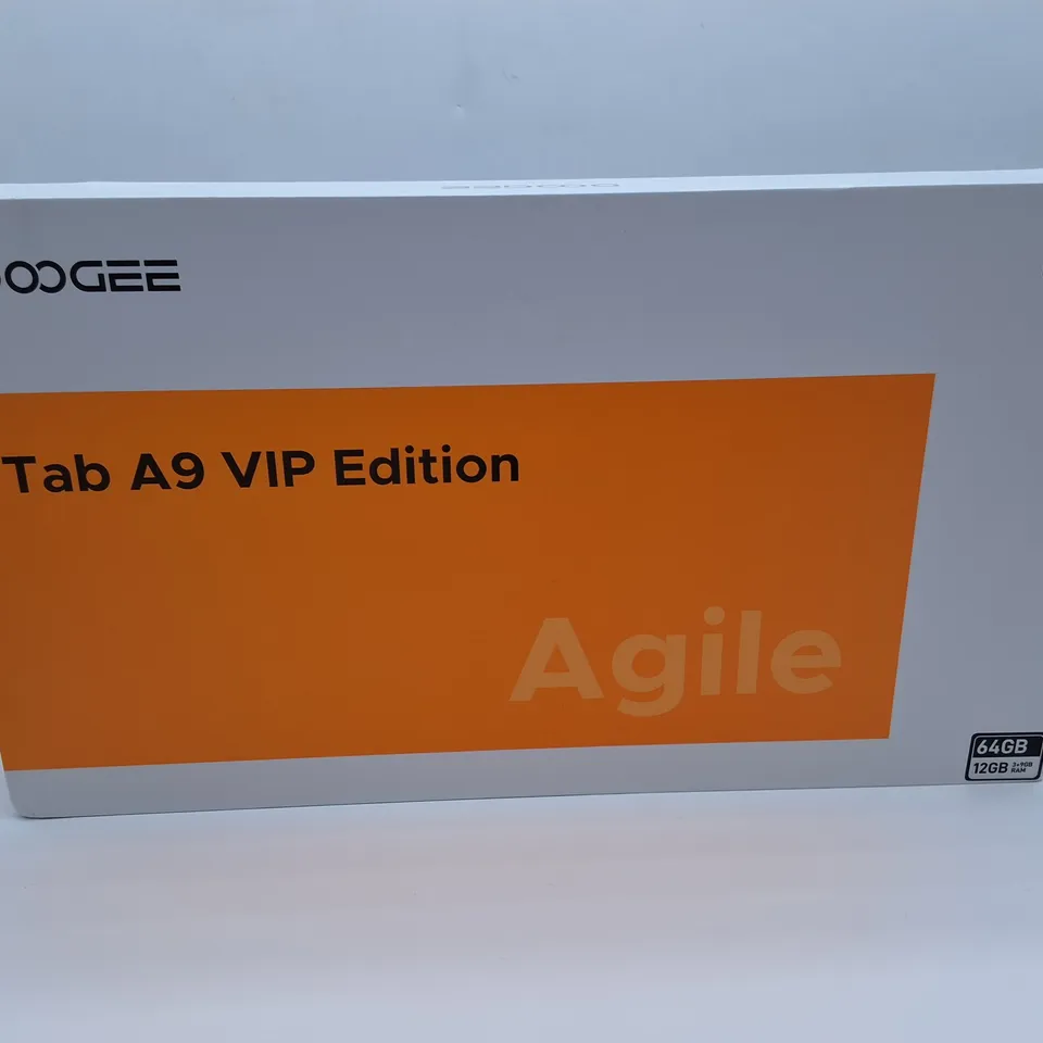 BOXED DOOGEE TABA9VIP EDITION 64GB IN AURORA BLACK 