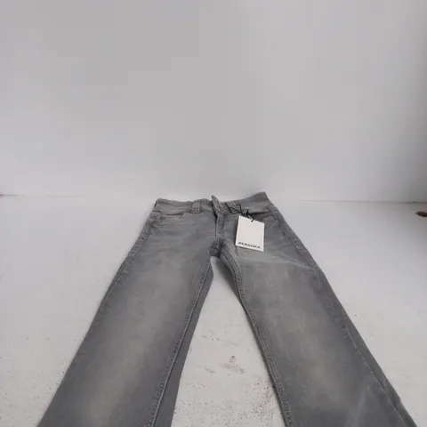 BERSHKA WOMEN'S DENIM JEANS – LIGHT WASH, UK 4 (EU 32) – TAG ATTACHED