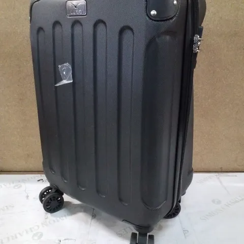 LUGG LIGHTWEIGHT TRAVEL LUGGAGE - BLACK