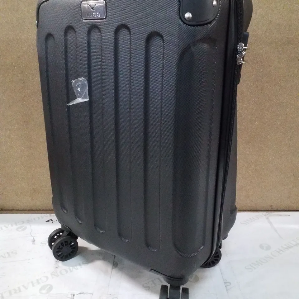 LUGG LIGHTWEIGHT TRAVEL LUGGAGE - BLACK