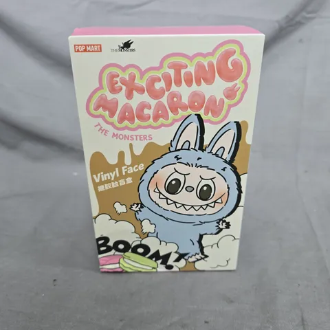 BOXED AND SEALED POP MART EXCITING MACARON THE MONSTERS VINYL FACE MYSTERY BOX