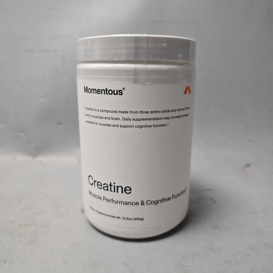 SEALED MOMENTOUS CREATINE MUSCLE PERFORMANCE & COGNITIVE FUNCTION 