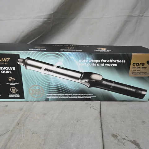 REVAMP SOFT CURL AUTO REVOLVE CERAMIC ROTATING CURLING TONG