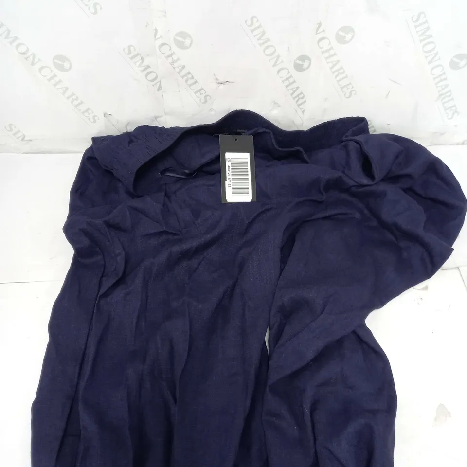 APPROXIMATELY 30 ASSORTED CLOTHING PRODUCTS IN VARIOUS STYLES & SIZES TO INCLUDE TROUSERS, DRESSES, JACKETS ETC 