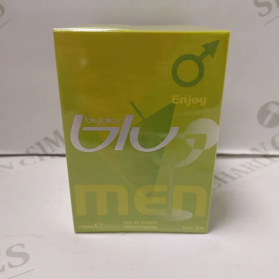 LOT OF 2 X 100ML BYBLOS ENJOY MEN EAU DE TOILETTE
