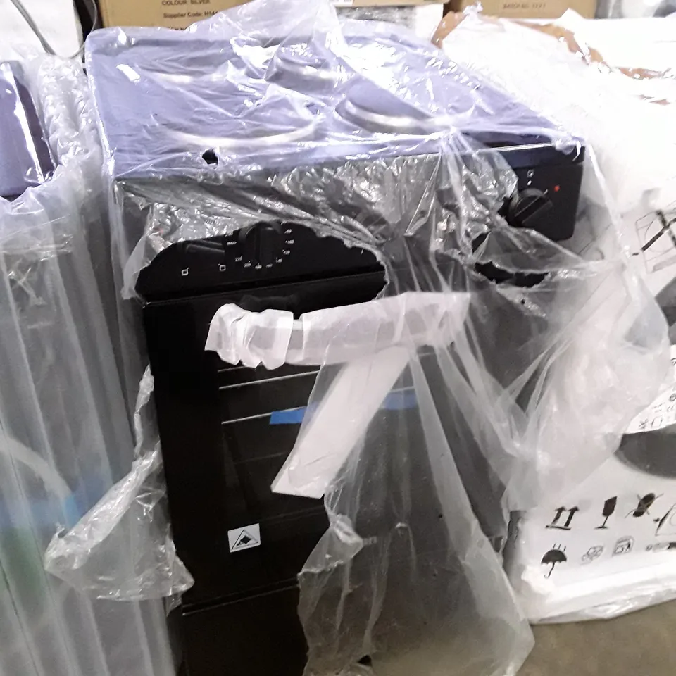 SWAN SX16710B 50CM WIDE ELECTRIC SOLID BLACK COOKER