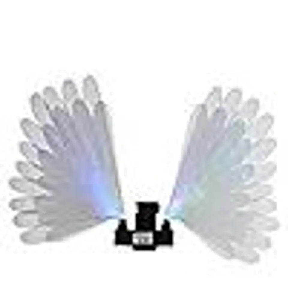 MR CHRISTMAS FIBRE OPTIC ANGLE WING TREE TOPPER