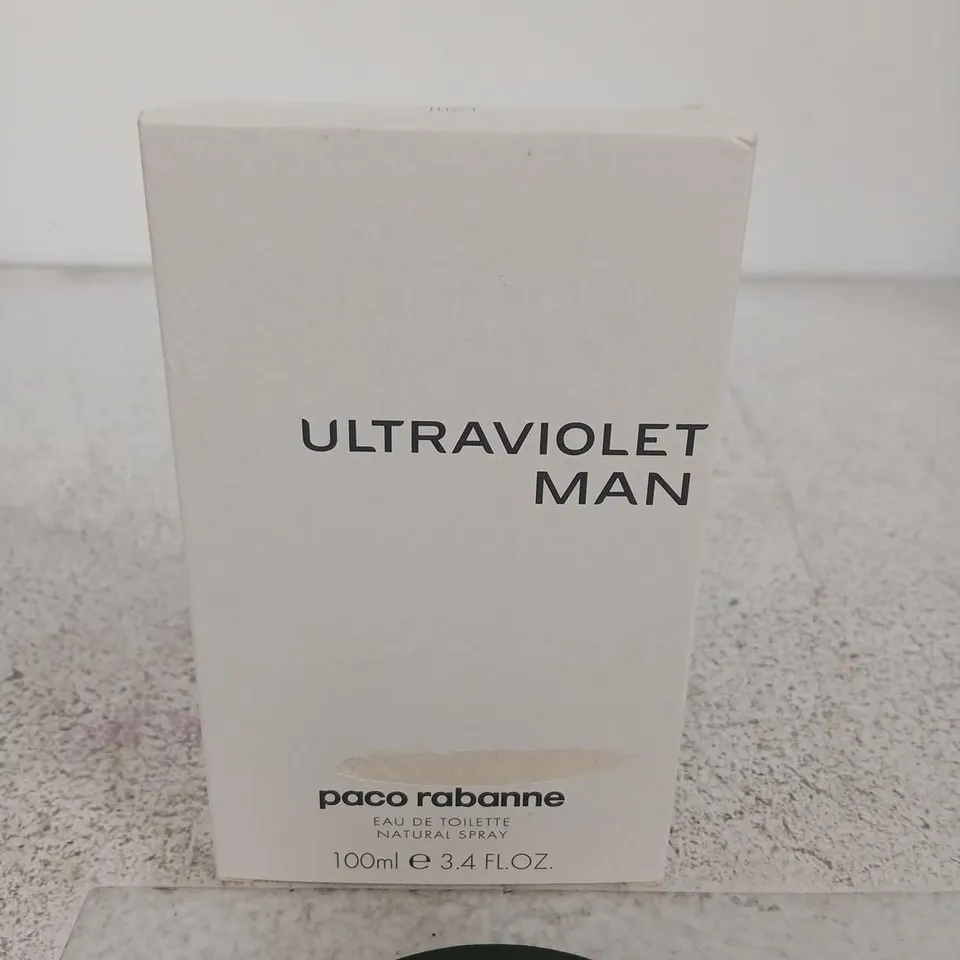 BOXED PACO ROBANNE ULTRAVIOLET MAN EAU DE TOILETTE - 100ML