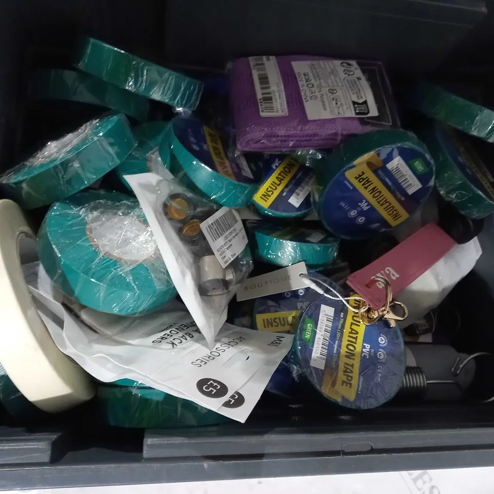 APPROX 20 HOUSEHOLD ITEMS TO INCLUDE INSULATION TAPE, WOOD SCREWS, SPACE PEN