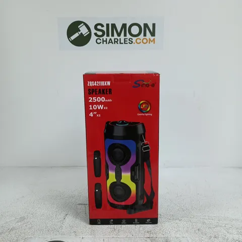 SING-E SPEAKER 2500MAH 10W