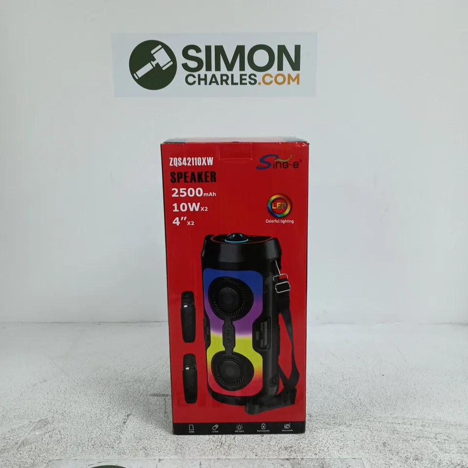 SING-E SPEAKER 2500MAH 10W