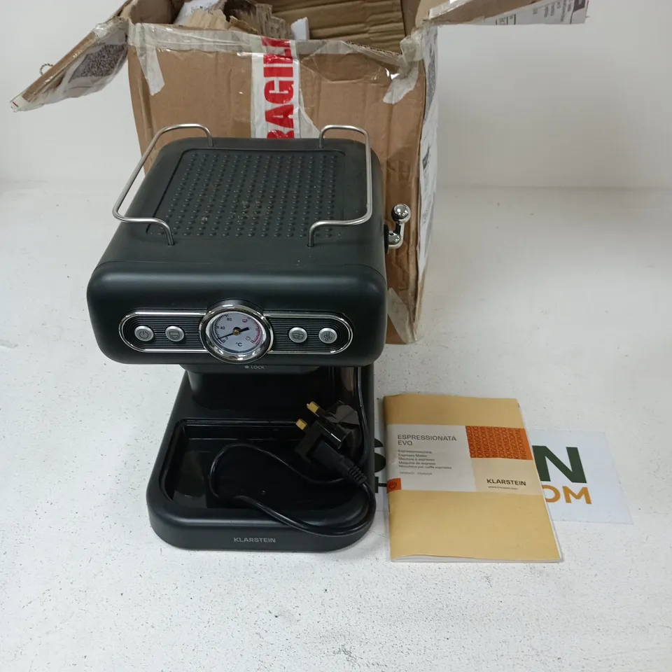 KLARSTEIN ESPRESSIONATA EVO ESPRESSO MACHINE