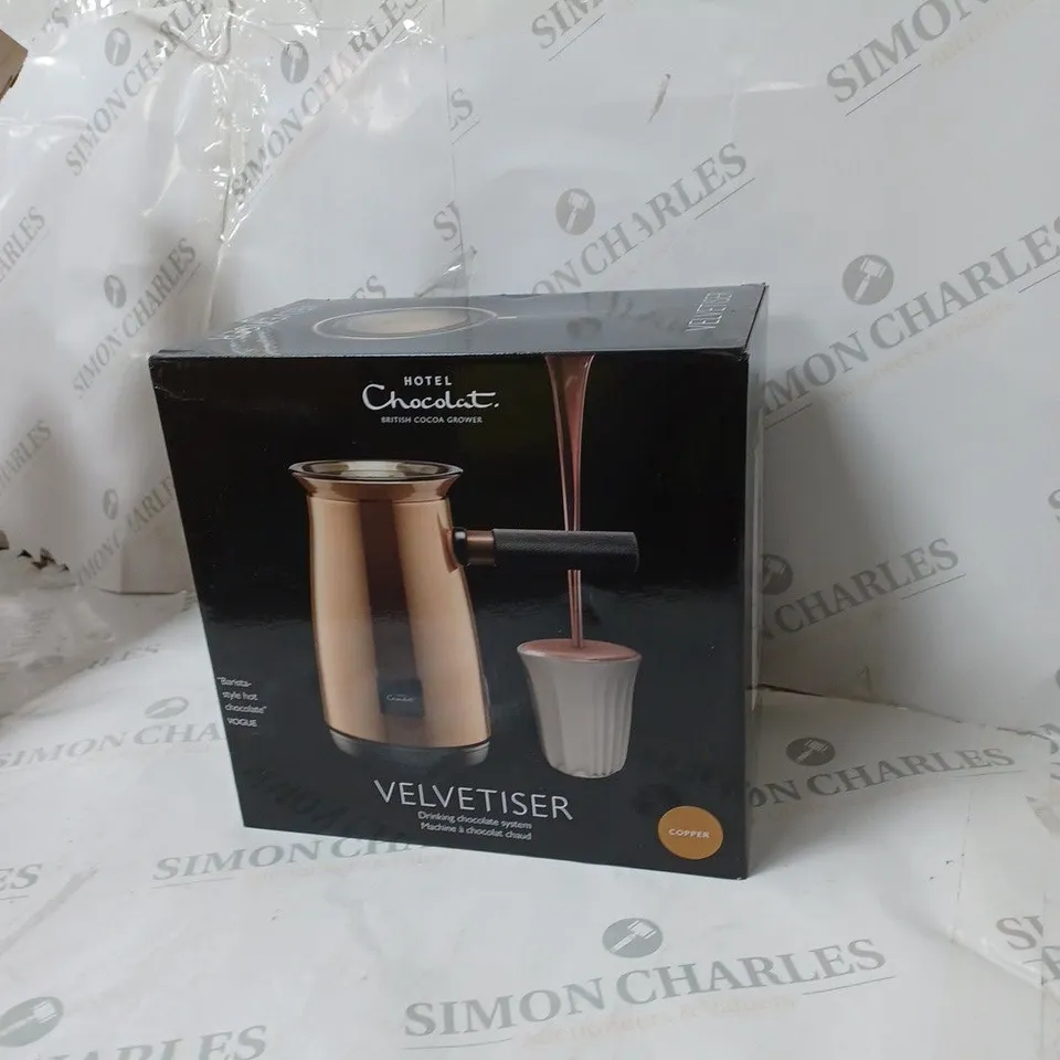 HOTEL CHOCOLAT VELVETISER - COPPER RRP £109.99