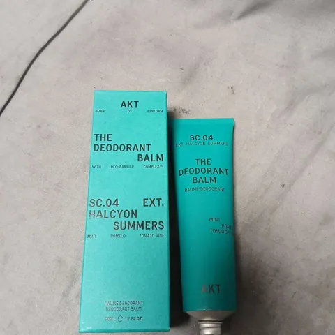AKT THE DEODORANT BALM SC.04 HALCYON SUMMERS – MINT, POMELO & TOMATO VINE - 50ML