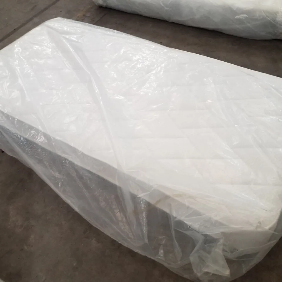 BAGGED QUALITY SILENTNIGHT MIRACOIL DOUBLE SIDED 90CM SINGLE MATTRESS 