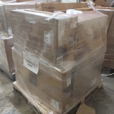 PALLET CONTAINING A LARGE QUANTITY OF ASSORTED DAMAGED TVs