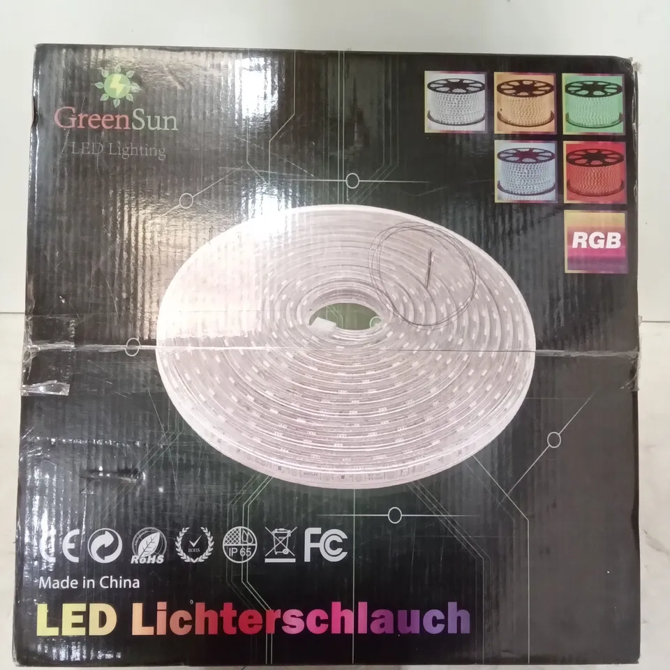 GREEN SUN LED ROPE LIGHT