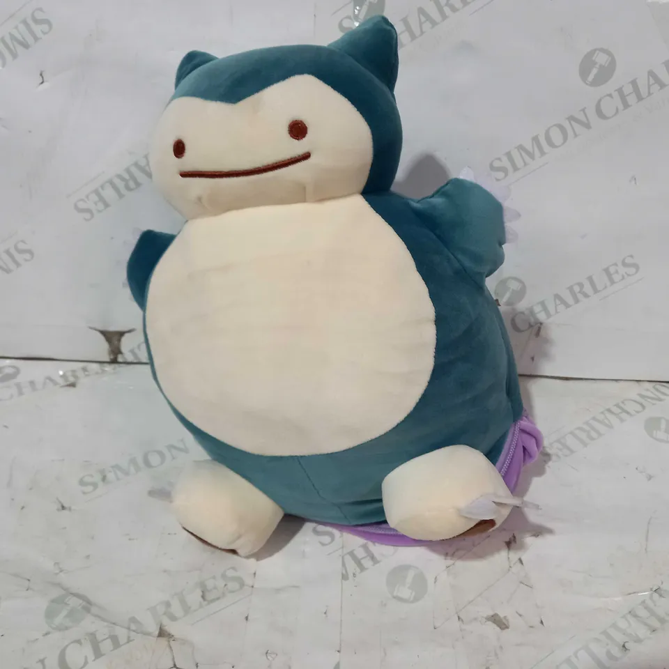 POKÉMON DITTO/SNORLAX REVERSIBLE PLUSH TOY