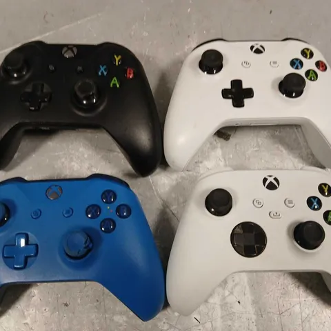 LOT OF 4 WIRELESS CONTROLELRS FOR XBOX ONE