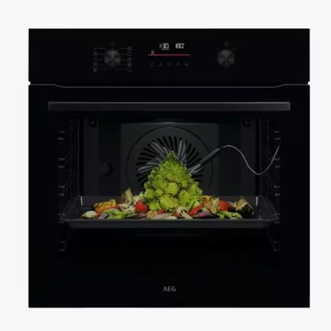 AEG OS6AB50AK BUILT IN ELECTRIC SINGLE OVEN, BLACK