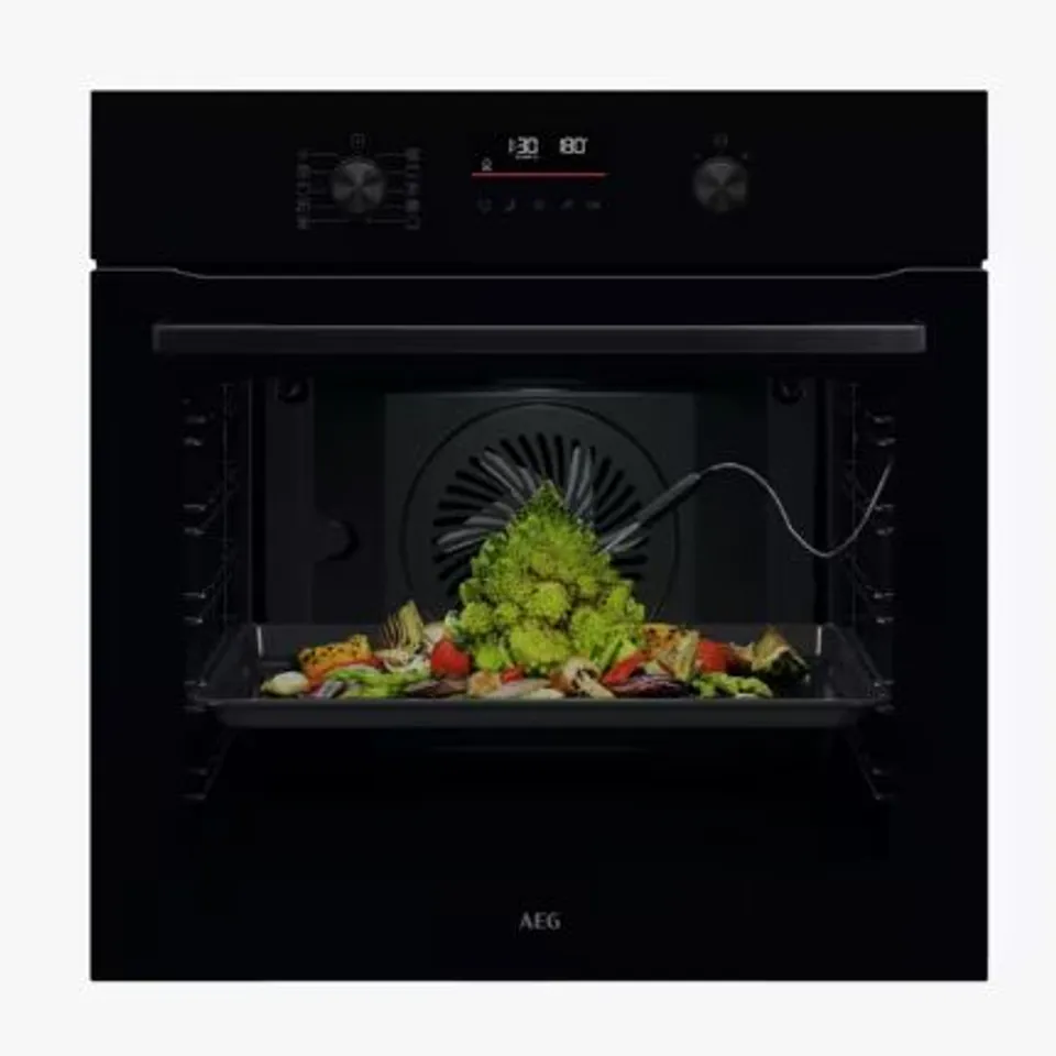 AEG OS6AB50AK BUILT IN ELECTRIC SINGLE OVEN, BLACK