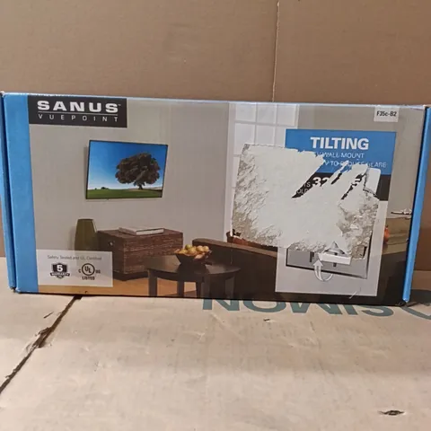 BOXED SANUS VUEPOINT TILTING TV WALL MOUNT FITS 32-55" F35C-B2
