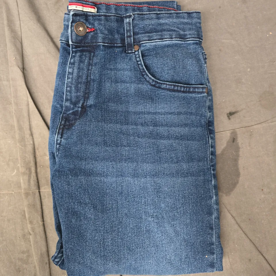 TOMMY HILFIGER REBEL SKINNY JEANS IN BLUE SIZE 18